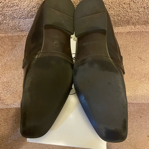 Mens black Steve Madden dress shoe - Picture 6 of 7